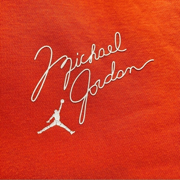 Jordan Flight MVP Wheaties Fleece Hoodie Orange Rush Nwt Men Size XS - Picture 14 of 14